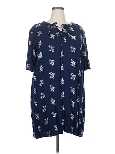 Pre-owned Old Navy Casual Dress In Blue