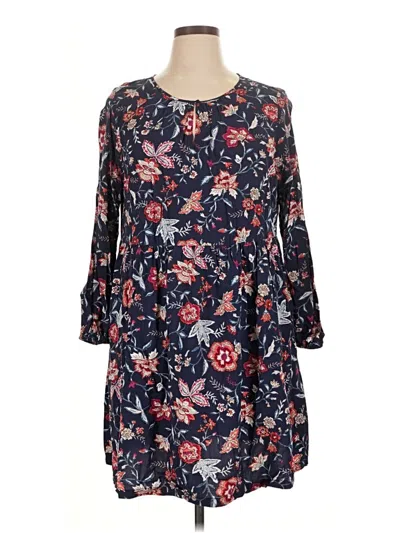 Pre-owned Old Navy Casual Dress In Blue