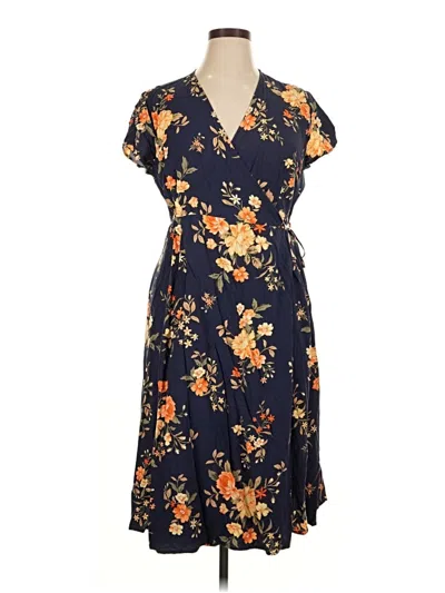 Pre-owned Old Navy Casual Dress In Blue