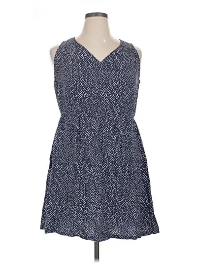 Pre-owned Old Navy Casual Dress In Blue
