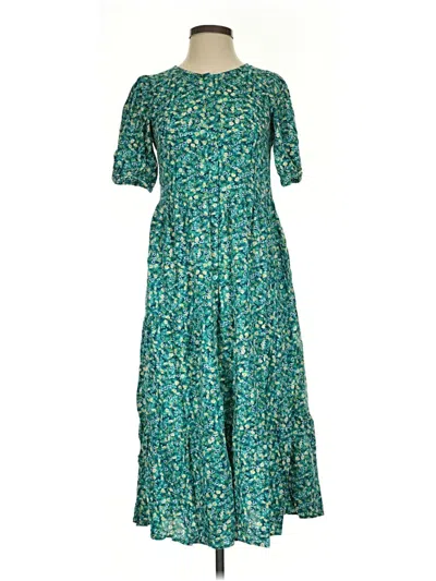 Pre-owned Old Navy Casual Dress In Blue
