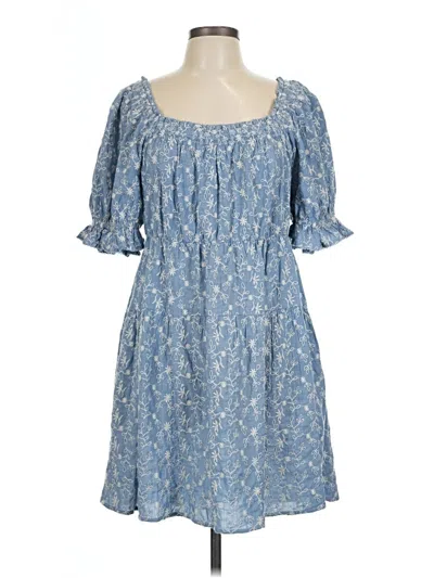 Pre-owned Old Navy Casual Dress In Blue