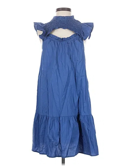 Pre-owned Old Navy Casual Dress In Blue