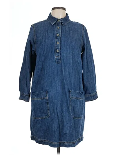 Pre-owned Old Navy Casual Dress In Blue