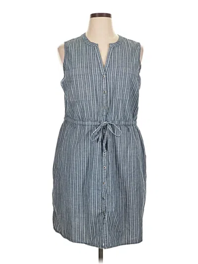 Pre-owned Old Navy Casual Dress In Blue
