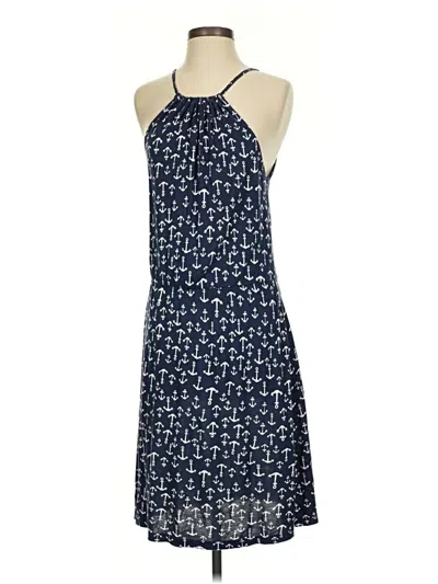 Pre-owned Old Navy Casual Dress In Blue