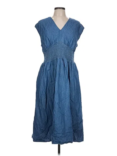Pre-owned Old Navy Casual Dress In Blue