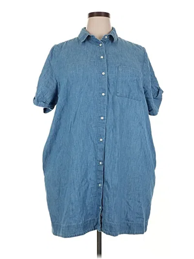 Pre-owned Old Navy Casual Dress In Blue