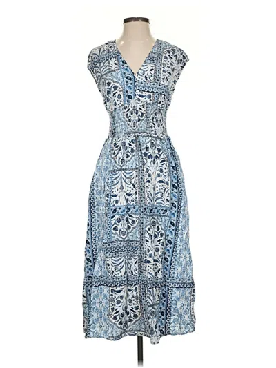 Pre-owned Old Navy Casual Dress In Blue
