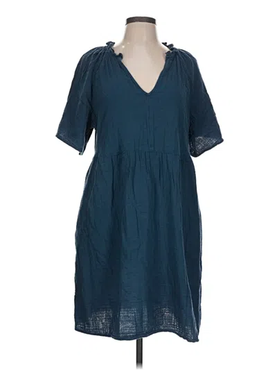 Pre-owned Old Navy Casual Dress In Blue