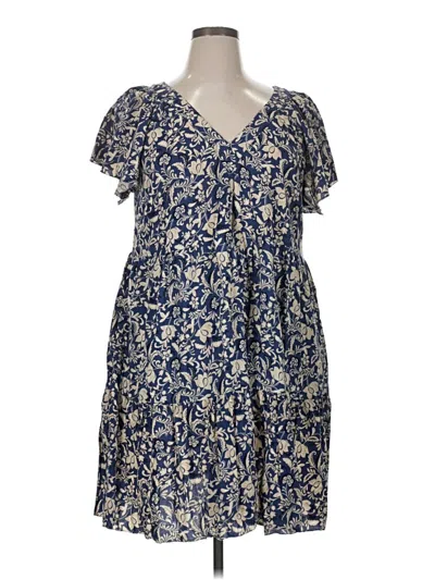 Pre-owned Old Navy Casual Dress In Blue