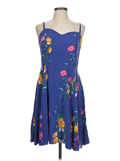 Pre-owned Old Navy Casual Dress In Blue