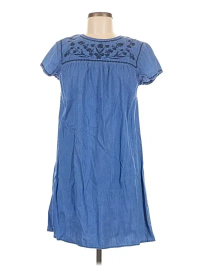 Pre-owned Old Navy Casual Dress In Blue