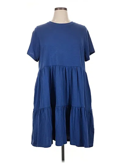 Pre-owned Old Navy Casual Dress In Blue