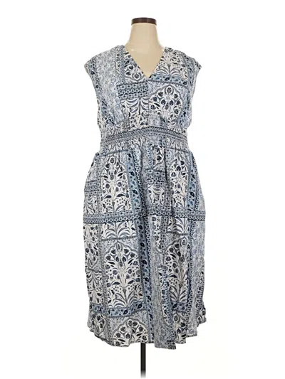 Pre-owned Old Navy Casual Dress In Blue