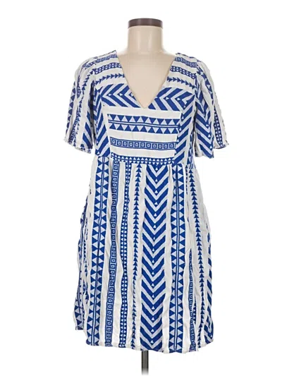 Pre-owned Old Navy Casual Dress In Blue