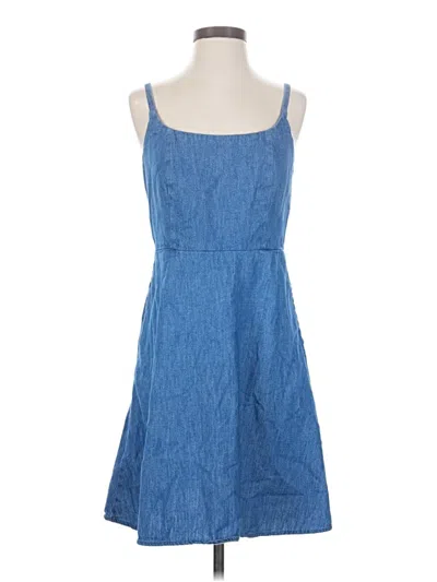 Pre-owned Old Navy Casual Dress In Blue