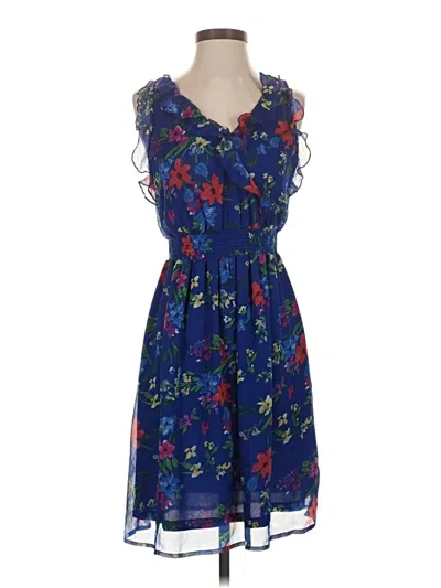 Pre-owned Old Navy Casual Dress In Blue
