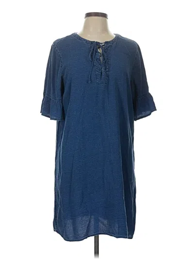 Pre-owned Old Navy Casual Dress In Blue