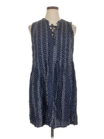 Pre-owned Old Navy Casual Dress In Blue