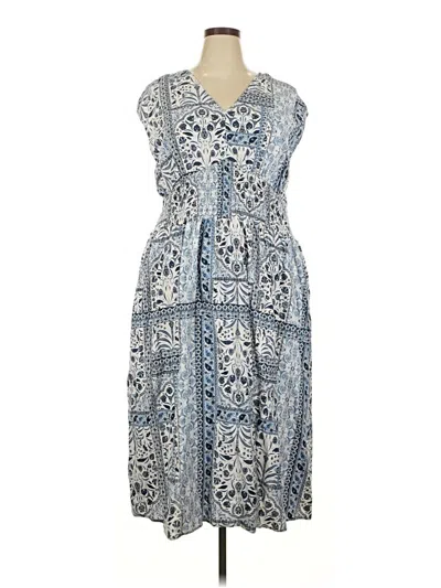 Pre-owned Old Navy Casual Dress In Blue