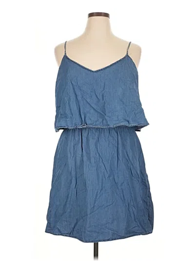 Pre-owned Old Navy Casual Dress In Blue