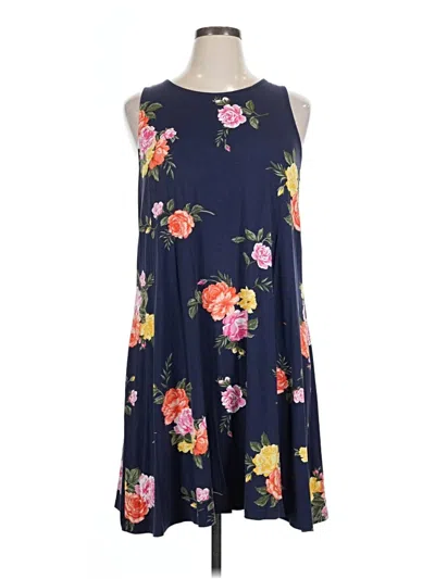 Pre-owned Old Navy Casual Dress In Blue