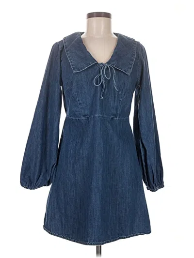 Pre-owned Old Navy Casual Dress In Blue