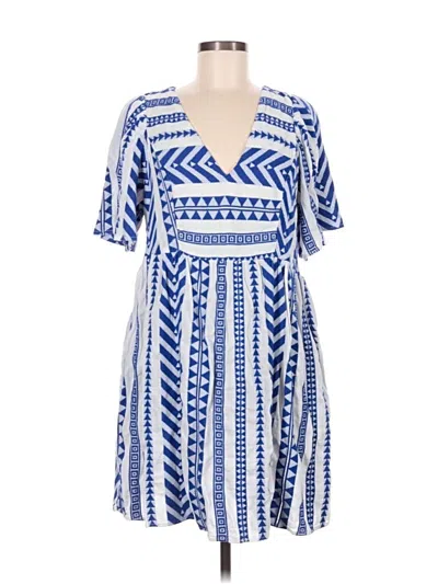 Pre-owned Old Navy Casual Dress In Blue