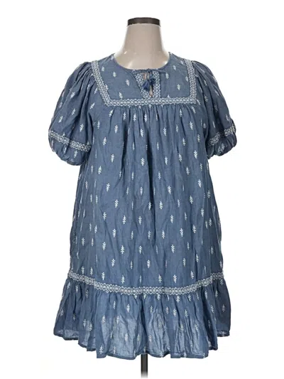 Pre-owned Old Navy Casual Dress In Blue