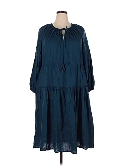 Pre-owned Old Navy Casual Dress In Blue