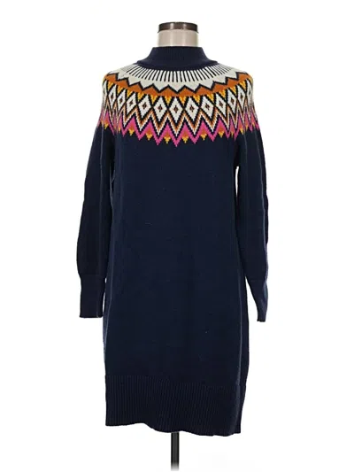 Pre-owned Old Navy Casual Dress In Blue
