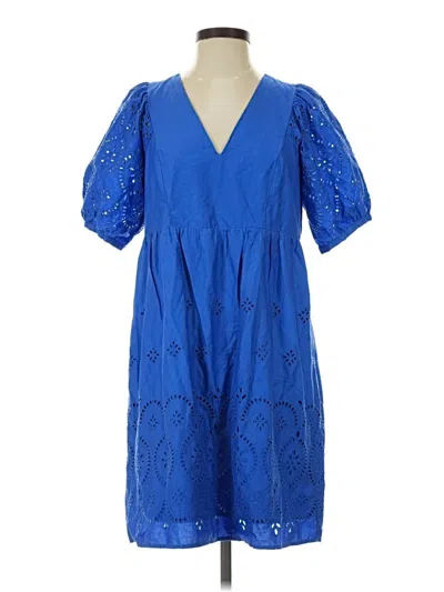 Pre-owned Old Navy Casual Dress In Blue