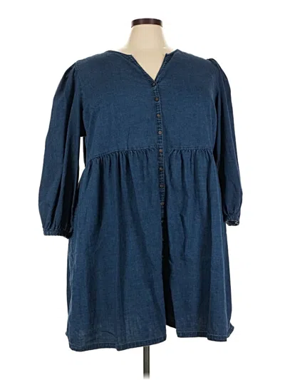 Pre-owned Old Navy Casual Dress In Blue