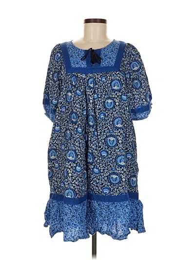 Pre-owned Old Navy Casual Dress In Blue
