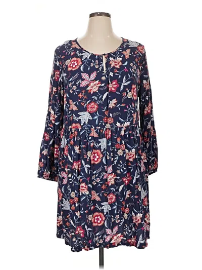Pre-owned Old Navy Casual Dress In Blue