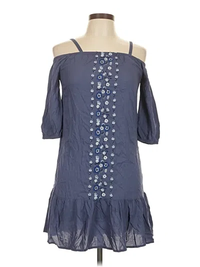 Pre-owned Old Navy Casual Dress In Blue