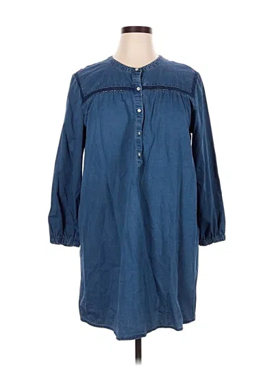 Pre-owned Old Navy Casual Dress In Blue