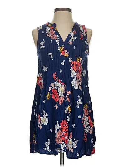 Pre-owned Old Navy Casual Dress In Blue