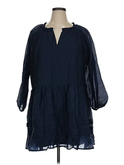 Old Navy Casual Dress In Blue