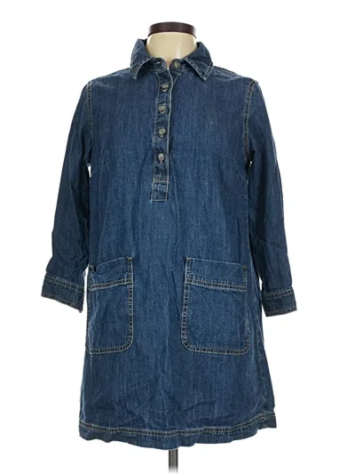 Pre-owned Old Navy Casual Dress In Blue