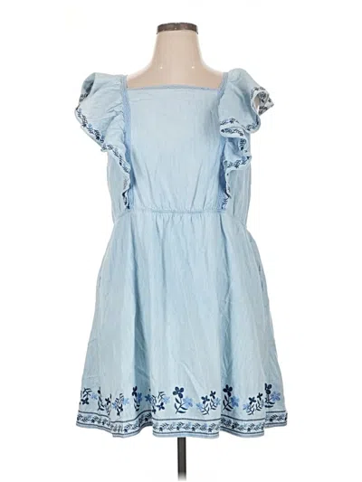 Pre-owned Old Navy Casual Dress In Blue