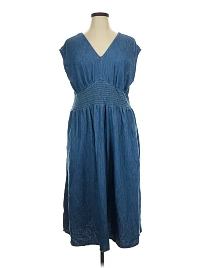 Pre-owned Old Navy Casual Dress In Blue