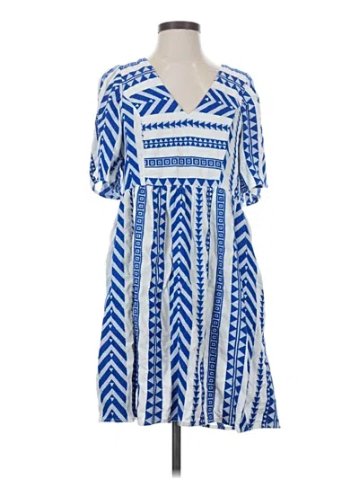 Pre-owned Old Navy Casual Dress In Blue