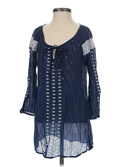 Pre-owned Old Navy Casual Dress In Blue