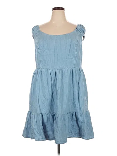 Old Navy Casual Dress In Blue