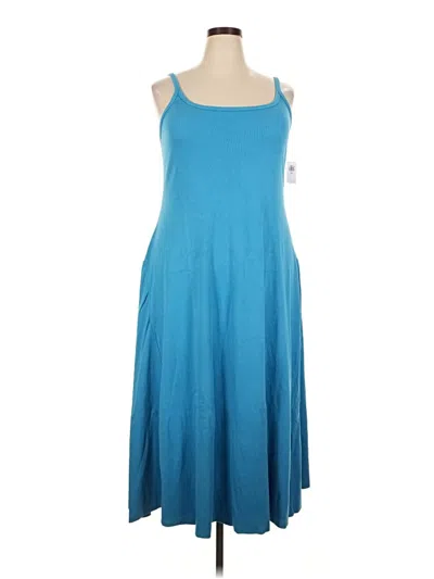 Old Navy Casual Dress In Blue