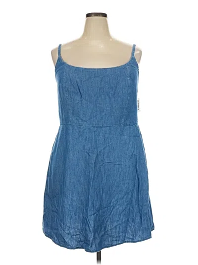 Old Navy Casual Dress In Blue
