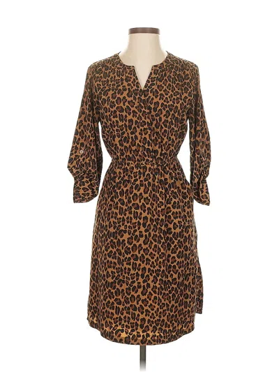 Pre-owned Old Navy Casual Dress In Brown