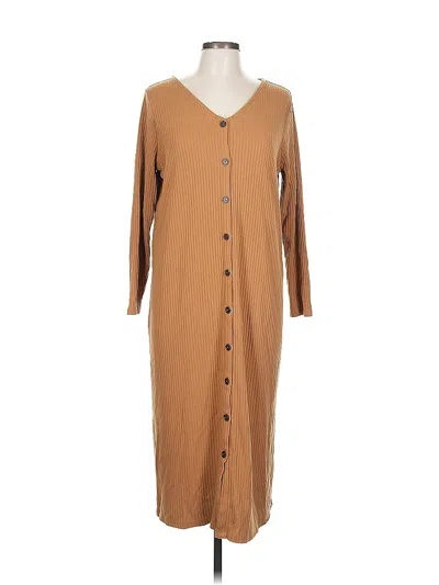 Pre-owned Old Navy Casual Dress In Brown